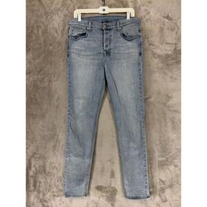 Ksubi Jeans Mens 32 Chitch Be Easy Blue Slim Tapered Stretch Denim Made in USA